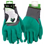 Garden Gloves Crinkle Latex