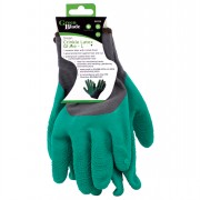 Garden Gloves Crinkle Latex