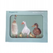 Glass Chopping Board Assortd