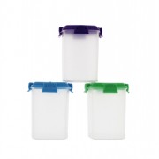 Clip Lock Tubs Medium 3pc