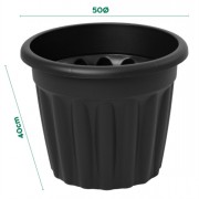 Vista SlateBlack Pot 50cm