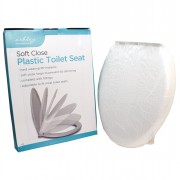 Toilet Seat Plastic White