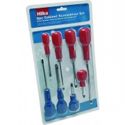 Screwdriver Set  8pc Cabinet