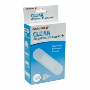 Plasters 100pc Clear