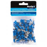 Terminals Blue Female 100pc