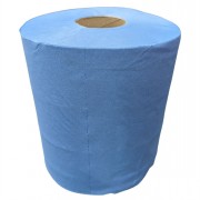 Centre Feed Blue Towel 150m
