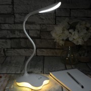 Desk & Night Lamp USB White