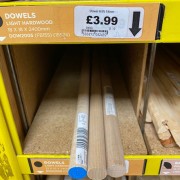 Dowel H/W 18mm