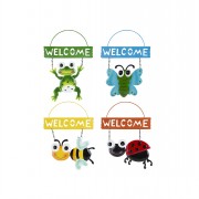 Happy Animal Welcome Sign