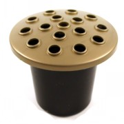 Plastic Grave Pot Gold