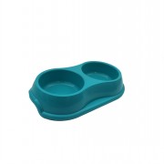 Pet Bowl Plastic Double 32cm