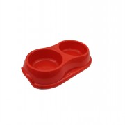 Pet Bowl Plastic Double 32cm