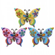 Metal Butterfly Plaque