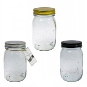 Jam Jar  500ml Coloured Lid