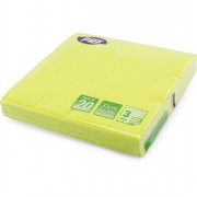 Napkins  20pc 3ply LimeGreen