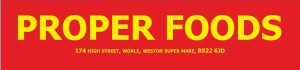 proper foods info banner