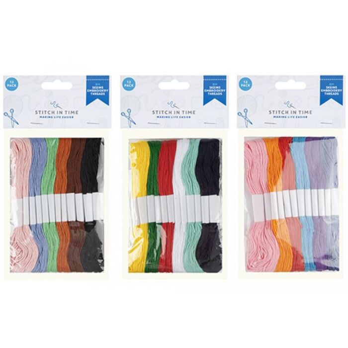 Embroidery Thread 10 Colours - Image 2