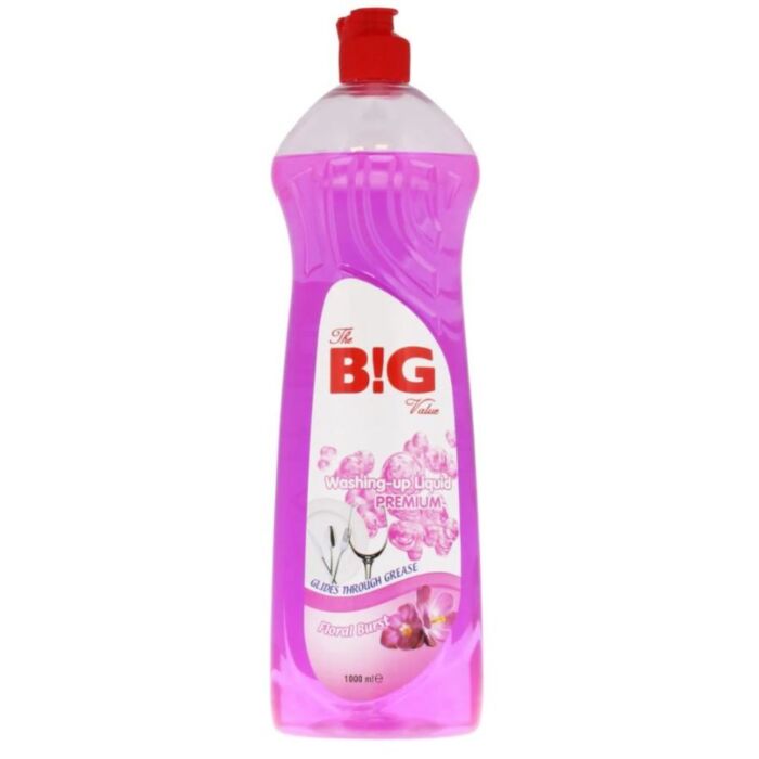 B!G Washing Up Floral 1L