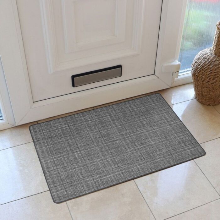 Floor Mat 75x50cm Grey - Image 4