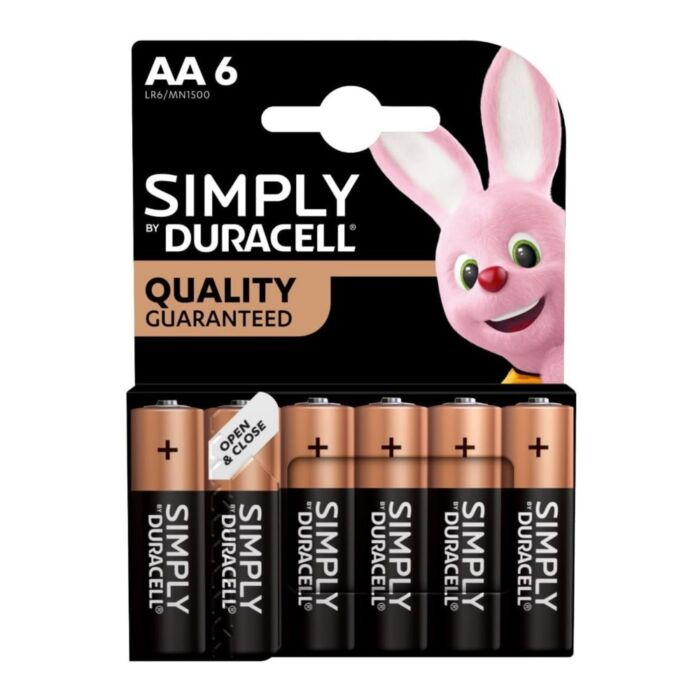 Duracell AA (MN1500  R6) x6