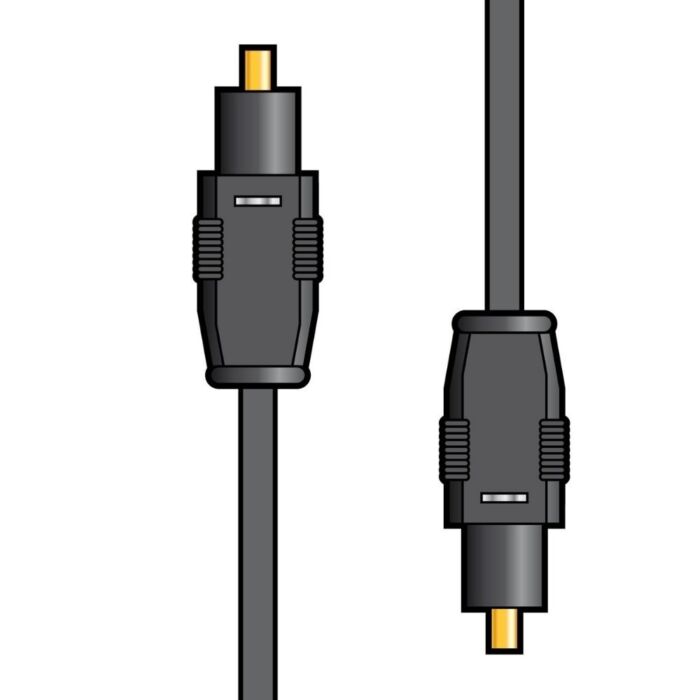 Audio Cable Fibre Optic 2.5m - Image 2